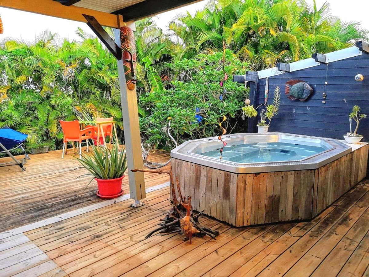 Bungalow La Perle - Jacuzzi - Piscine Saint-Francois  Extérieur photo