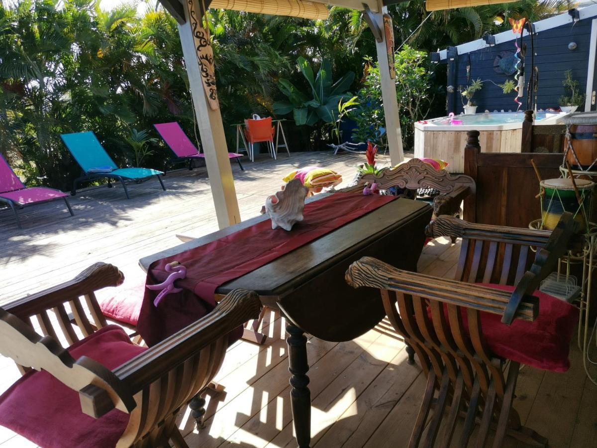 Bungalow La Perle - Jacuzzi - Piscine Saint-Francois  Extérieur photo