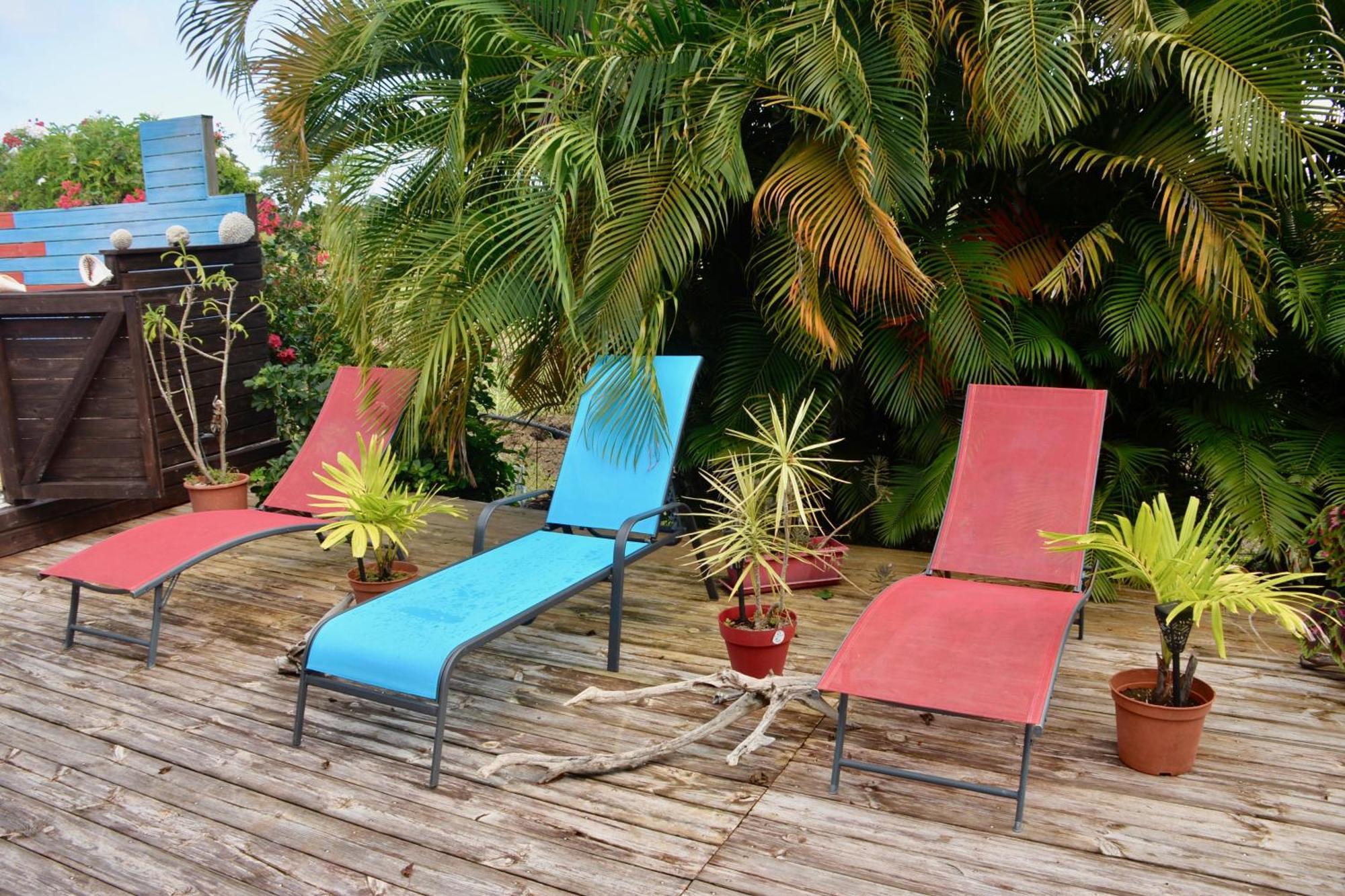 Bungalow La Perle - Jacuzzi - Piscine Saint-Francois  Extérieur photo